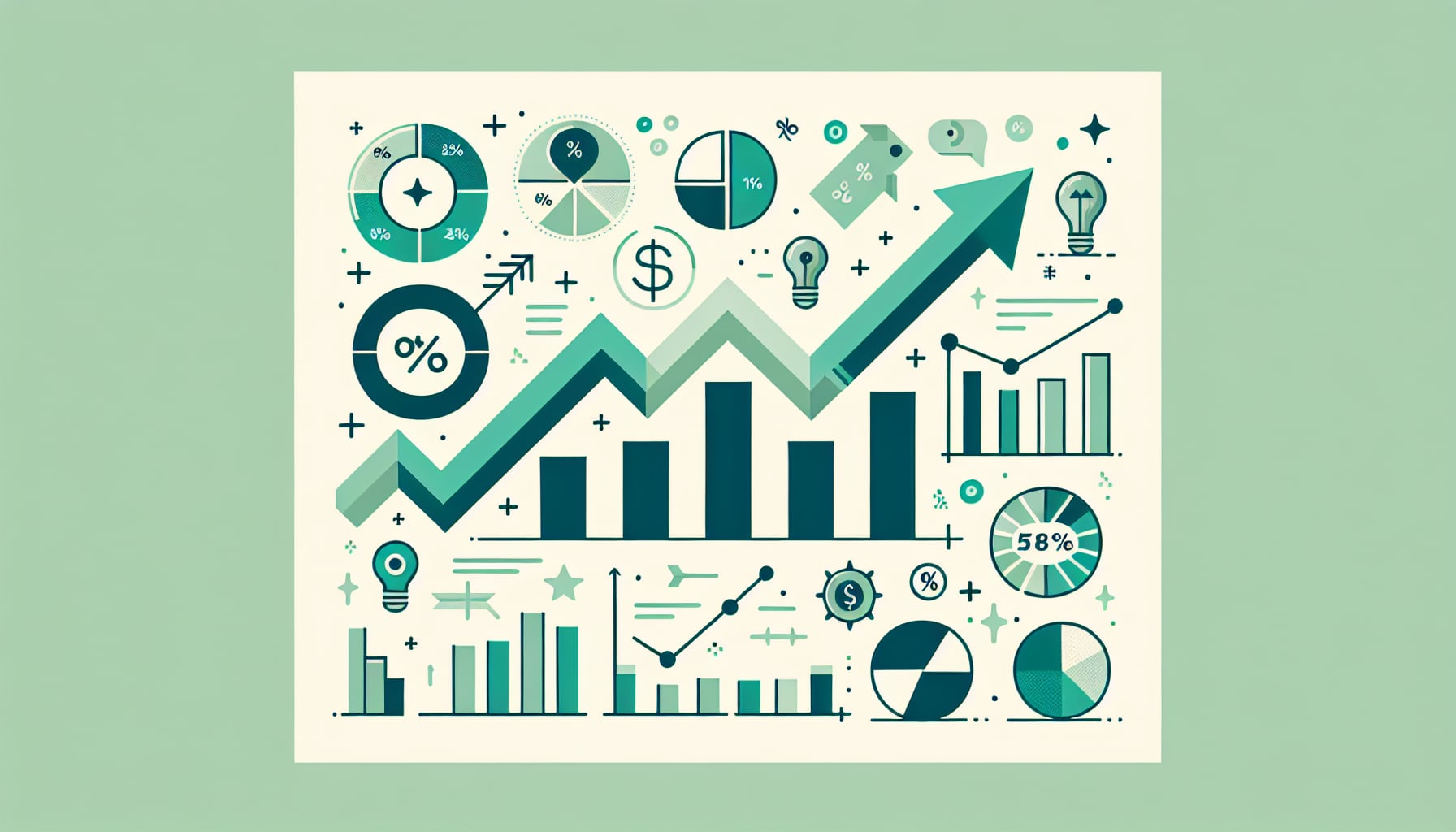 Accounting AI ROI calculator visualization