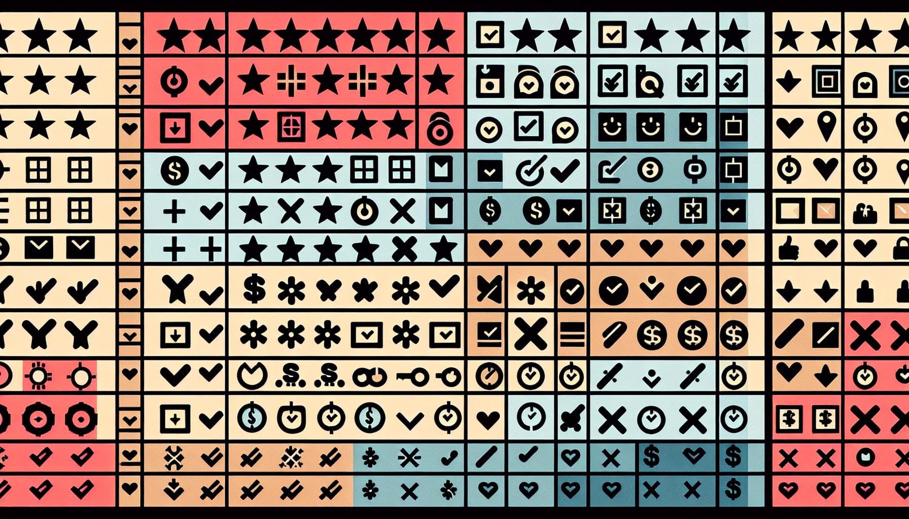Development partner comparison matrix
