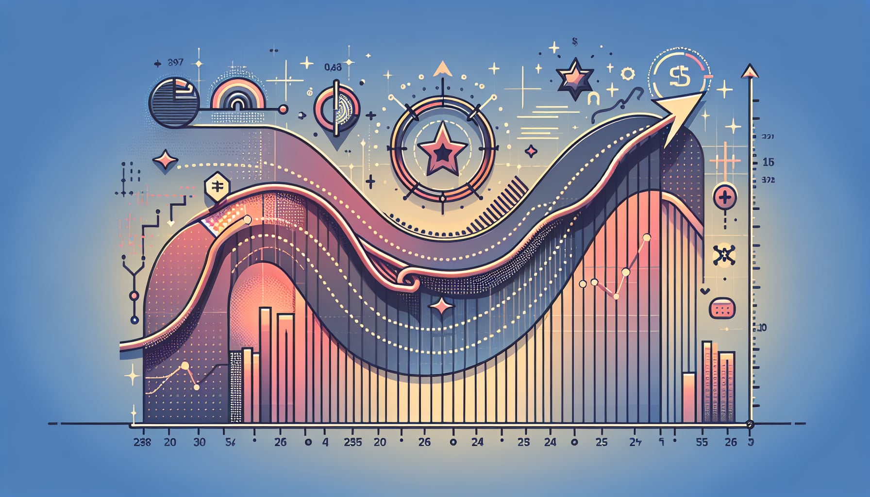 Custom software ROI timeline graph