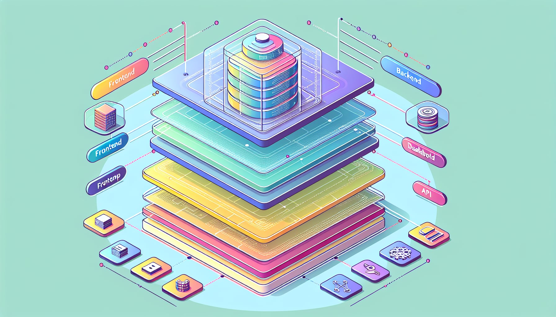 2025 integration technology stack diagram
